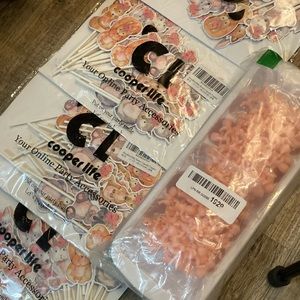 Baby Shower Accessories Games Cupcake Toppers Woodland animals